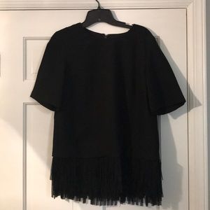 Fringe black top